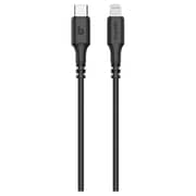 Blupebble PowerFlow USB Type-C To Lightning Cable 1m Black
