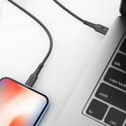 Blupebble PowerFlow USB Type-C To Lightning Cable 1m Black