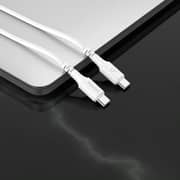 Blupebble PowerFlow USB Type-C To USB Type-C Cable 1.2m White