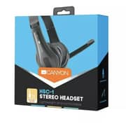 Canyon HSC-1 Wired On Ear Headset Black