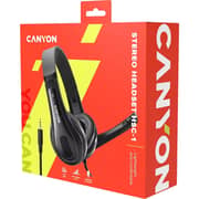 Canyon HSC-1 Wired On Ear Headset Black