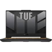 ASUS TUF F15 (2022) Gaming Laptop - 12th Gen / Intel Core i7-12700H / 15.6inch FHD / 16GB RAM / 512GB SSD / 4GB NVIDIA GeForce RTX 3050 Graphics / Windows 11 Home / English & Arabic Keyboard / Grey / Middle East Version - [FX507ZC-HN027W]