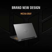 ASUS TUF F15 (2022) Gaming Laptop - 12th Gen / Intel Core i7-12700H / 15.6inch FHD / 16GB RAM / 512GB SSD / 4GB NVIDIA GeForce RTX 3050 Graphics / Windows 11 Home / English & Arabic Keyboard / Grey / Middle East Version - [FX507ZC-HN027W]