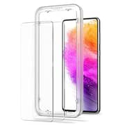 Spigen Glastr Align Master [2 Pack] Designed For Samsung Galaxy A73 5g Screen Protector Premium Tempered Glass - [case Friendly- 2 Pack]