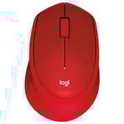 Logitech M330 Silent Plus Wireless Optical Mouse Red