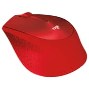 Logitech M330 Silent Plus Wireless Optical Mouse Red