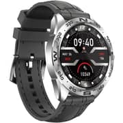 Swiss Military SM-WCH-DOM1-S-GRY Dom Smart Watch With Silicon Strap Grey