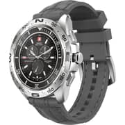 Swiss Military SM-WCH-DOM1-S-GRY Dom Smart Watch With Silicon Strap Grey