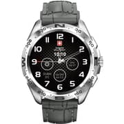 Swiss Military SM-WCH-DOM1-S-GRY Dom Smart Watch With Silicon Strap Grey
