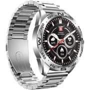 Swiss Military SM-WCH-DOM1-M-SIL Dom Smart Watch With Metal Strap Silver