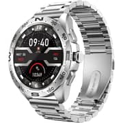 Swiss Military SM-WCH-DOM1-M-SIL Dom Smart Watch With Metal Strap Silver