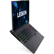 Lenovo Legion 5 Pro Gaming Laptop - 11th Gen Core i7 2.3GHz 16GB 512GB 4GB DOS 16inch WQXGA Storm Grey NVIDIA GeForce RTX 3050 Ti 16ITH6 (2022) Middle East Version