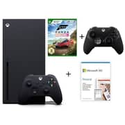 Microsoft Xbox Series X Gaming Console 1TB Black + Forza Horizon 5 Game + Elite Controller + Microsoft 365 Personal