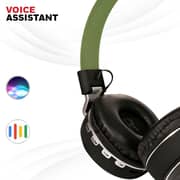 Honeywell Moxie V10 Wireless On Ear Headset Olive Green