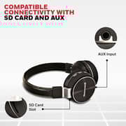 Honeywell Moxie V10 Wireless On Ear Headset Black