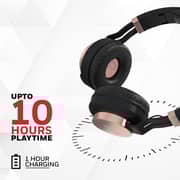 Honeywell Suono P10 Wireless On Ear Headset Rose Gold