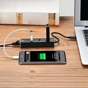 Honeywell HC000006/ADP/BLK Platinum Series 4 In 1 USB-C Hub Black