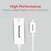 Honeywell USB-C To Gigabit Ethernet Adapter White