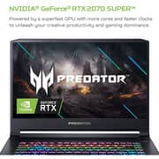 Acer Predator Triton 500 Gaming Laptop Core i7-10750H 32GB 1TB SSD 8gb Nvidia Geforce Rtx 2070 Super Win10 Home 15.6inch FHD English Keyboard- International Version - Customized