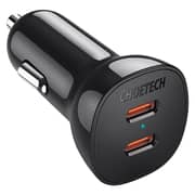 Choetech TC0008-V2 Dual USB-C Port PD40W Car Charger Black