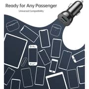 Choetech Dual Port Car Charger Black