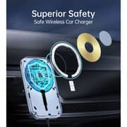 Choetech Suction Cup Magnetic Car Mount Black