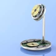 Choetech 2-in-1 Magnetic Wireless Charger White