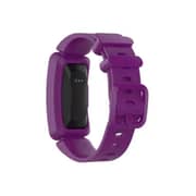Remson Fitbit Ace 2 Soft Waterproof Silicone Watch Band Purple