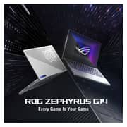 Asus ROG Zephyrus G14 GA402RJ-L8170W Gaming Laptop - Ryzen 7 3.2GHz 16GB 1TB 8GB Win11 14inch QHD+ AMD Radeon RX 6700S Eclipse Grey English/Arabic Keyboard