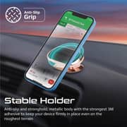 Promate Magnetto Magnetic Car Phone Mount Rose Gold