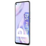 هواوي P40 لايت 5G ثنائي الشريحة 128 جيجا بايت روم 6 جيجا بايت رام دون قفل مصنعي  هاتف ذكي أندرويد فضي كوني - النسخة الدولية