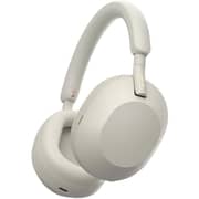 Sony WH Wireless Noise Cancelling Over-Ear Headphones - Silver