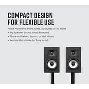Polk Monitor XT15 Pair Of Bookshelf Or Surround Speakers Hi-res Audio Certified Midnight Black