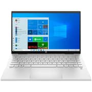 لابتوب إتش بي بافيليون x360 Convertible 14-dy0016ne - Core i3 2 جيجا هرتز 4 جيجابايت 256 جيجابايت مشترك Win10 14 بوصة FHD لوحة مفاتيح باللون الفضي الطبيعي إنجليزي / عربي