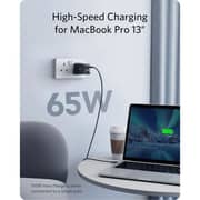 Anker Powerport III 3-Port USB Type-C Charger Black