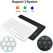 3 In One Universal Wireless Keyboard White