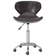 Vidaxl Swivel Dining Chairs 2 Pcs Brown Faux Leather