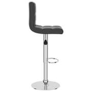 Vidaxl Bar Stool Black Faux Leather