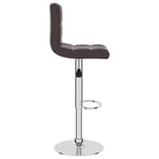 Vidaxl Bar Stool Brown Faux Leather