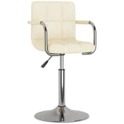 Vidaxl Bar Stool Cream Fabric