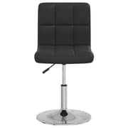 Vidaxl Bar Stool Black Faux Leather