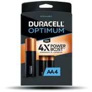 Duracell Optimum AA Battery 4pcs Set