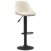 Vidaxl Bar Stool Cream Velvet