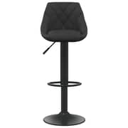 Vidaxl Bar Stool Black Velvet
