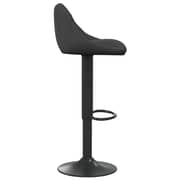 Vidaxl Bar Stool Black Velvet