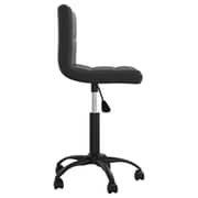 Vidaxl Swivel Office Chair Black Velvet