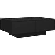 Vidaxl Coffee Table Black 90x60x31 Cm Engineered Wood