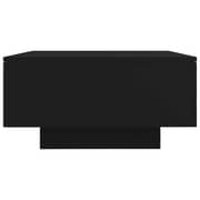 Vidaxl Coffee Table Black 90x60x31 Cm Engineered Wood