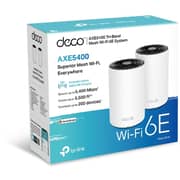 تي بي لينك ديكو XE75 AXE5400 مجموعة نظام واي فاي 6E ثلاثي النطاق 3 قطع