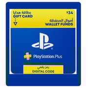 Playstation Network Live USD34 Online Gift Card